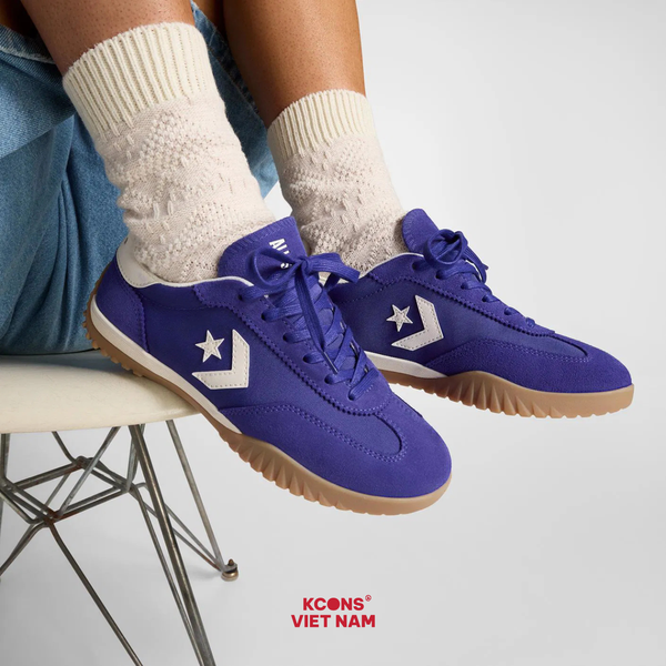 🔥Deal Cuối – Chốt Nhanh! Giày Converse Run Star Trainer Night Indigo & Egret Low Top A13358C