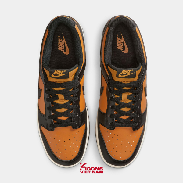 Giày Nike Dunk Low Retro Desert Ochre Black HF5441-701 Leather