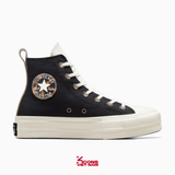 Đôi Cuối – Chốt Nhanh! Giày Converse Chuck All Star Platform Tortoise Black High Top A05257C