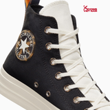Đôi Cuối – Chốt Nhanh! Giày Converse Chuck All Star Platform Tortoise Black High Top A05257C