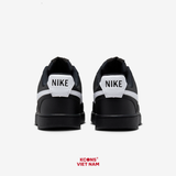 Giày Nike Court Vision Low Leather Black/ White FZ0630-010