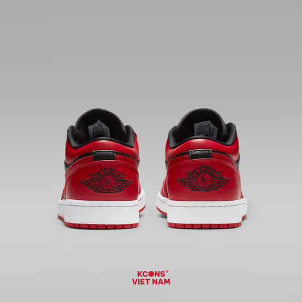 Giày Nike Air Jordan 1 Low Reverse Bred Leather 553558-606 Leather