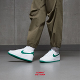 🔥Deal Cuối, Chốt Nhanh! Giày Nike Air Force 1 Low Malachite FV5948-103 Classic Never Goes Out of Style AF1 White Leather Green Older Kids