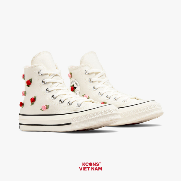 Deal Cuối – Chốt Nhanh! Giày Converse CHUCK 70 High Valentine's Day | A10637C Roses