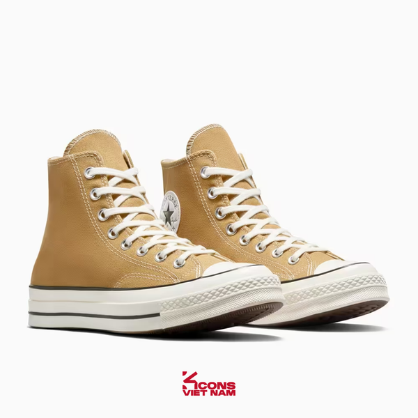 Deal Cuối – Chốt Nhanh! Giày Converse Chuck 70 High Toadstool Tan A08616C High Top