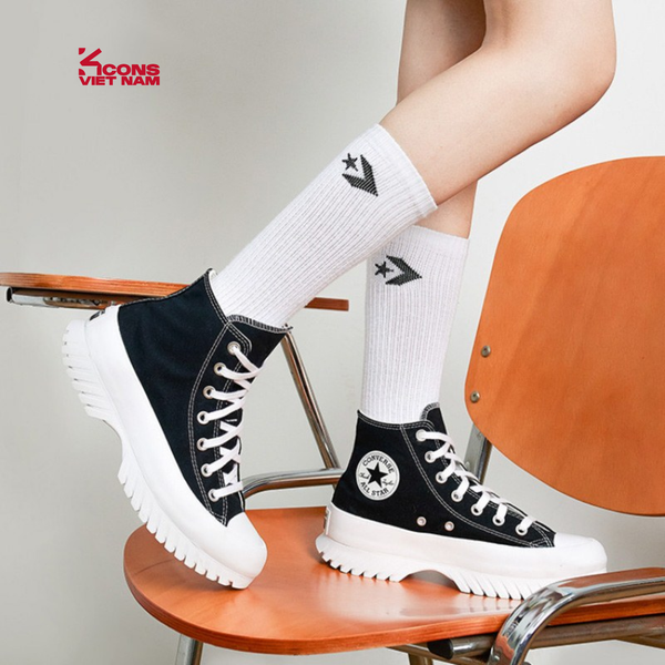 Deal Cuối – Chốt Nhanh! Giày Converse Chuck Taylor All Star Lugged 2.0 Black High Top A00870C