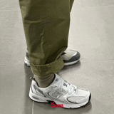 Giày New Balance 530 White Silver MR530AD Công Nghệ Đệm ABZORB