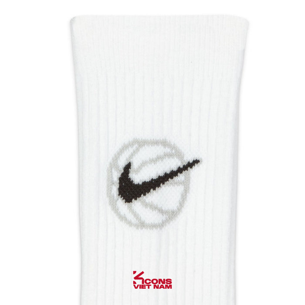 Tất/ Vớ Nike Unisex Nike Everyday Crew Basketball Socks (3 Đôi) Cổ Cao Hỗ Trợ Khử Mùi DA2123