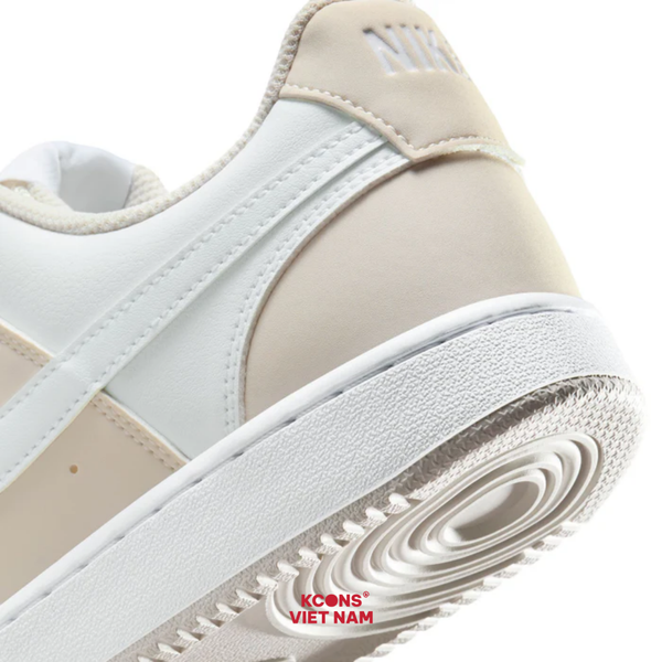 🔥Deal Cuối, Chốt Nhanh! Giày Nike Court Vision Low Leather IM1652-002 Phantom/ White