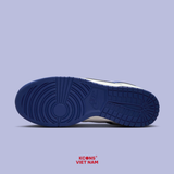 Giày Nike Dunk Low Summit White Deep Royal Blue Leather HF5441-117