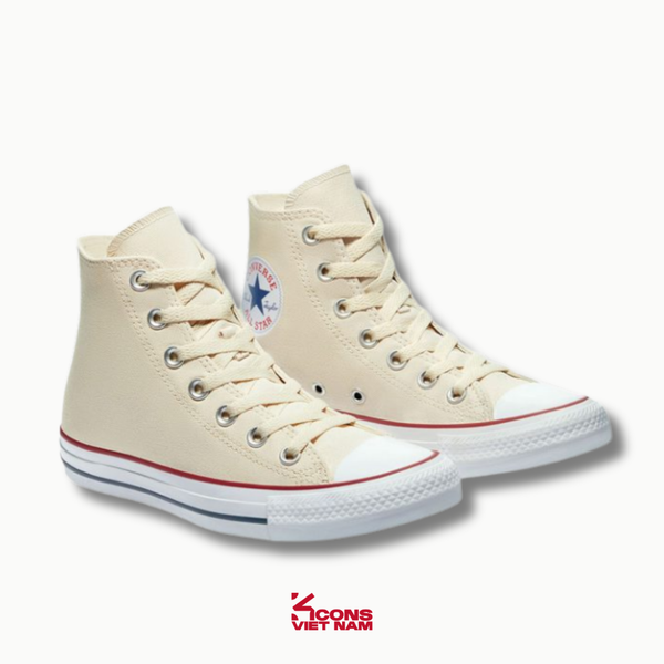 Giày Converse Chuck Taylor All Star Classic High Top 159484C Natural Ivory/ Parchment Cotton Canvas