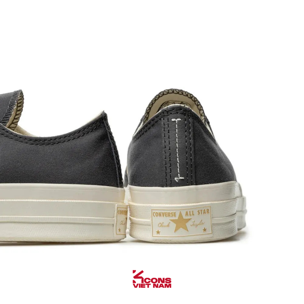 Deal Cuối – Chốt Nhanh! Giày Converse Chuck 70 Tailored Lines Modern Tailored Black Low Top A10408C