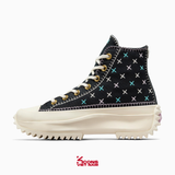 Đôi Cuối – Chốt Nhanh! Giày Converse Run Star Hike Platform Crafted Stitching A08733C High Top Black
