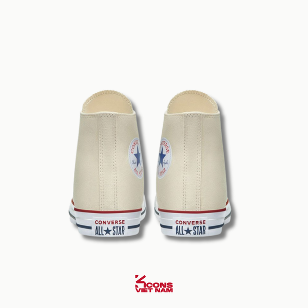 Giày Converse Chuck Taylor All Star Classic High Top 159484C Natural Ivory/ Parchment Cotton Canvas