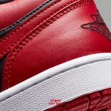 Giày Nike Air Jordan 1 Low Reverse Bred Leather 553558-606 Leather