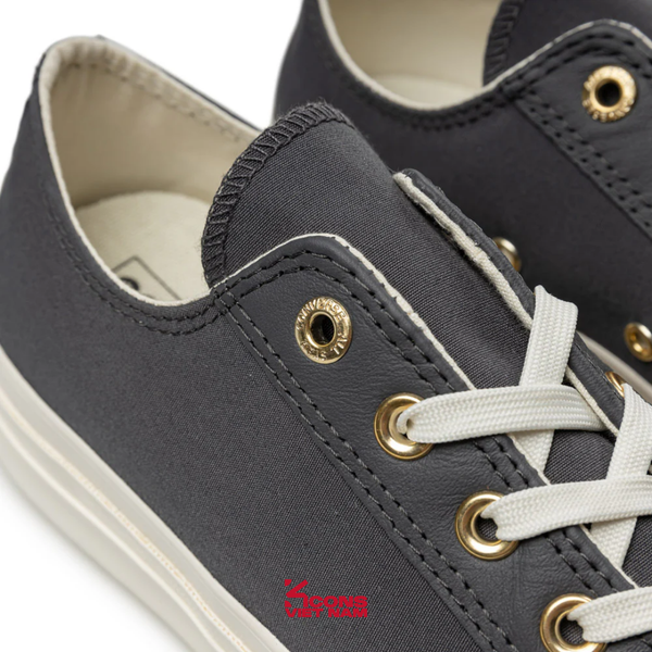 Deal Cuối – Chốt Nhanh! Giày Converse Chuck 70 Tailored Lines Modern Tailored Black Low Top A10408C