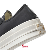 Deal Cuối – Chốt Nhanh! Giày Converse Chuck 70 Tailored Lines Modern Tailored Black Low Top A10408C