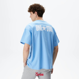 Deal Cuối, Chốt Nhanh! Áo Thun Unisex Converse Converse One Star 10026573-A04 Cotton Cổ Tròn Light Blue