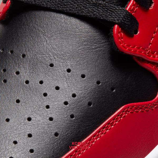 Giày Nike Air Jordan 1 Low Reverse Bred Leather 553558-606 Leather