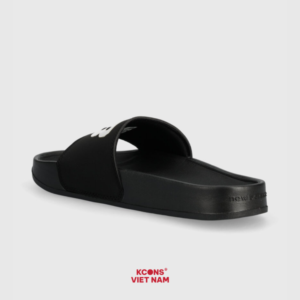 Deal Cuối – Chốt Nhanh! Dép New Balance 200 Black SWM200K3 Slipper Dép Đế Bằng Unisex