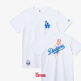 Deal Cuối, Chốt Nhanh! Áo thun tay ngắn Unisex New Era MLB Los Angeles Dodgers White 12544695