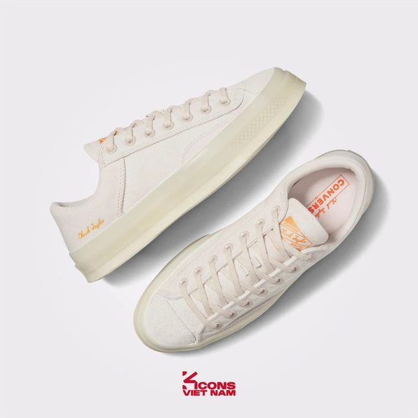 Đôi Cuối – Chốt Nhanh! Giày Converse Chuck 70 Marquis OX Low Light Dune A10367C Sneaker Premium Unisex
