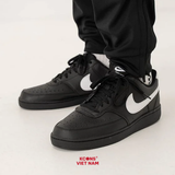 Giày Nike Court Vision Low Leather Black/ White FZ0630-010