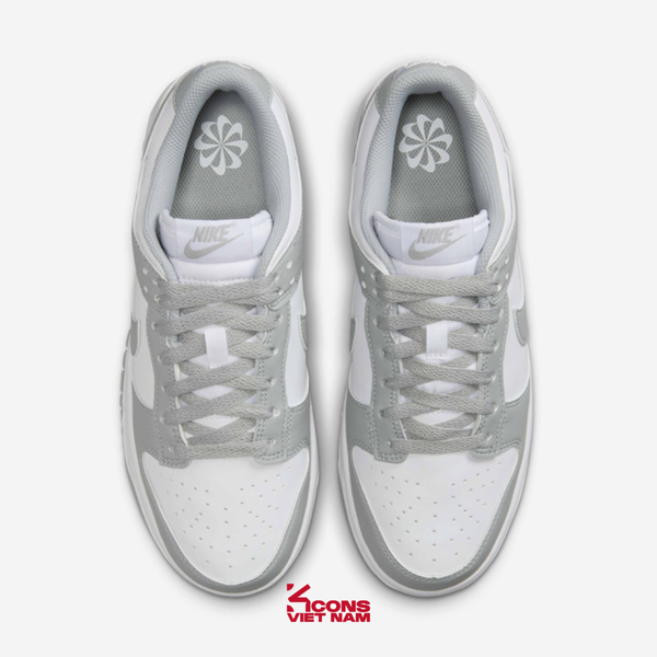 Giày Nike Dunk Low Next Nature – DD1873-113 Leather White/ Light Smoke Grey
