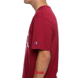 Áo thun Unisex Champion Heritage Tee w/Multi Tech Graphics-Furry poly logo | Cherry Pie