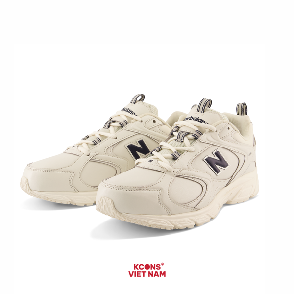 Deal Cuối – Chốt Nhanh! Giày New Balance 408 ML408Q Running Shoes Beige OFFWHITE Leather Unisex