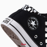 Deal Cuối, Chốt Nhanh! Giày Converse Chuck All Star Madison Black Mid Top A07717C Vải Canvas