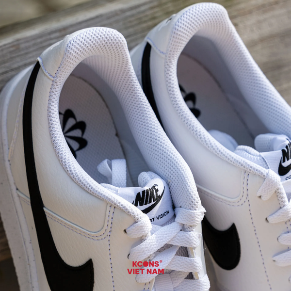 Giày Nike Court Vision Low Next Nature Leather DH2987-101 Giày Bóng Rổ Retro