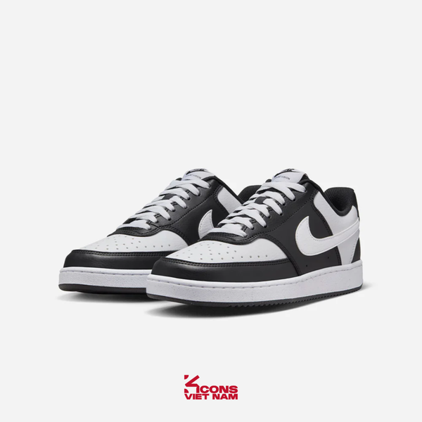 Giày Nike Court Vision Low Next Nature Leather HM9862-001/ DH3158-003 Panda Giày Bóng Rổ Retro