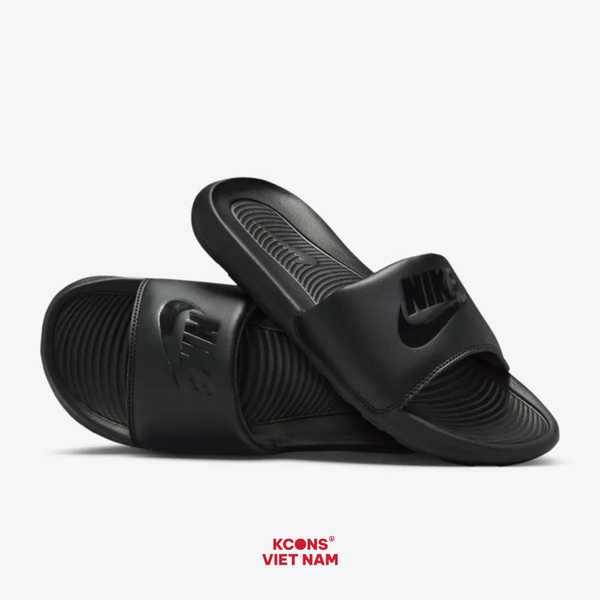 Deal Cuối, Chốt Nhanh! Dép Nike Victori One Slide 'Triple Black' CN9675-003