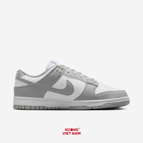 Giày Nike Dunk Low Next Nature – DD1873-113 Leather White/ Light Smoke Grey