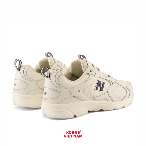Deal Cuối – Chốt Nhanh! Giày New Balance 408 ML408Q Running Shoes Beige OFFWHITE Leather Unisex