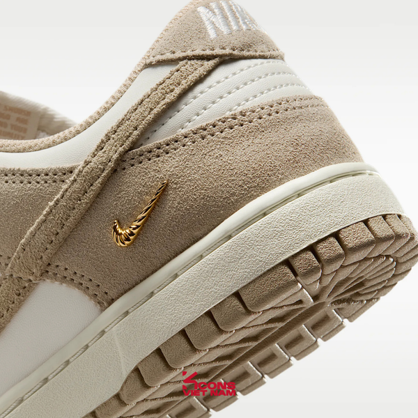 [ĐỘC QUYỀN ONLINE] Giày Nike Dunk Low Sail Metallic Gold IO4244-101