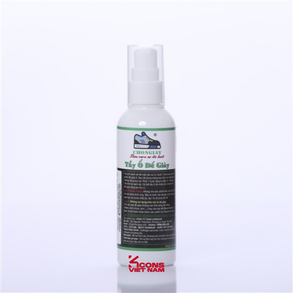 Chai Tẩy Ố Cao Su Đế Giày Thể Thao (100ml)