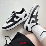 Giày Nike Court Vision Low Next Nature Leather HM9862-001/ DH3158-003 Panda Giày Bóng Rổ Retro
