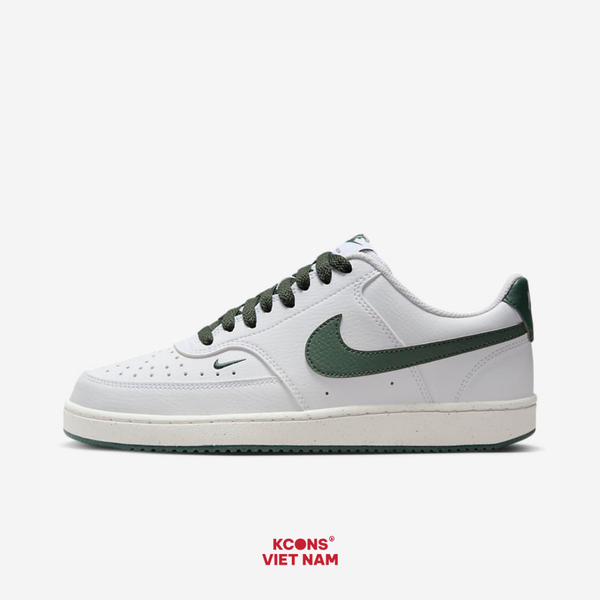 Giày Nike Court Vision Low Leather White/Stadium Green FV9952-101