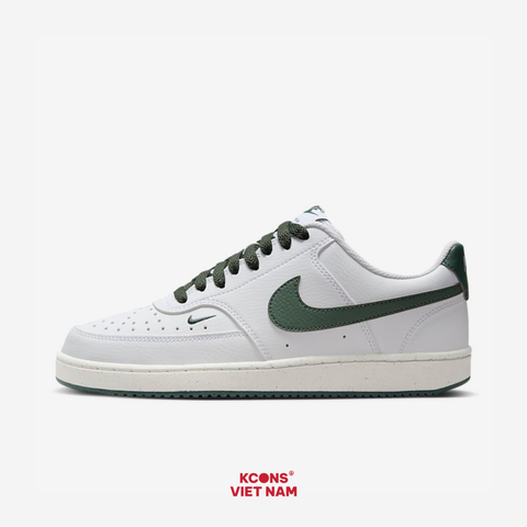 Giày Nike Court Vision Low Leather White/Stadium Green FV9952-101