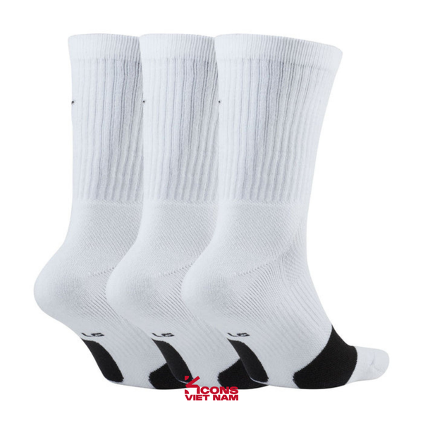 Tất/ Vớ Nike Unisex Nike Everyday Crew Basketball Socks (3 Đôi) Cổ Cao Hỗ Trợ Khử Mùi DA2123