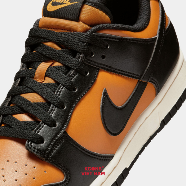 Giày Nike Dunk Low Retro Desert Ochre Black HF5441-701 Leather