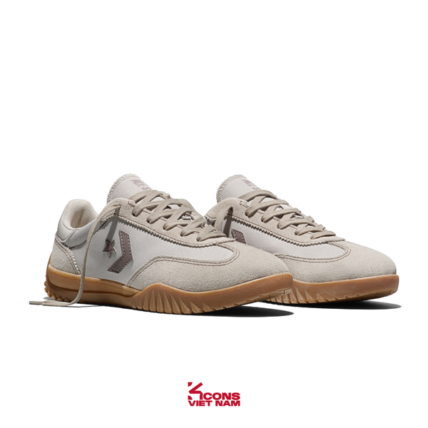 [NEW ARRIVAL 2026] Giày Converse Run Star Trainer Low Top Sneakers Beige/Gum A20158C