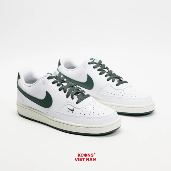 Giày Nike Court Vision Low Leather White/Stadium Green FV9952-101