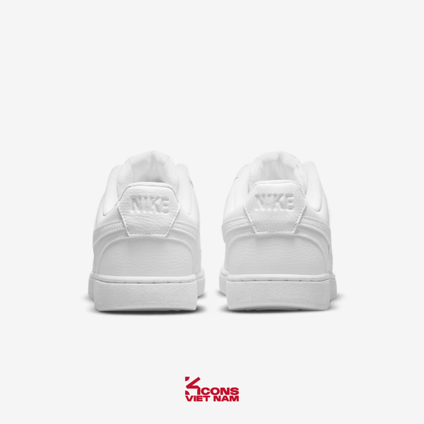 Giày Nike Court Vision Low Next Nature Leather DH3158-100/ DH2987-100 Full Trắng All White