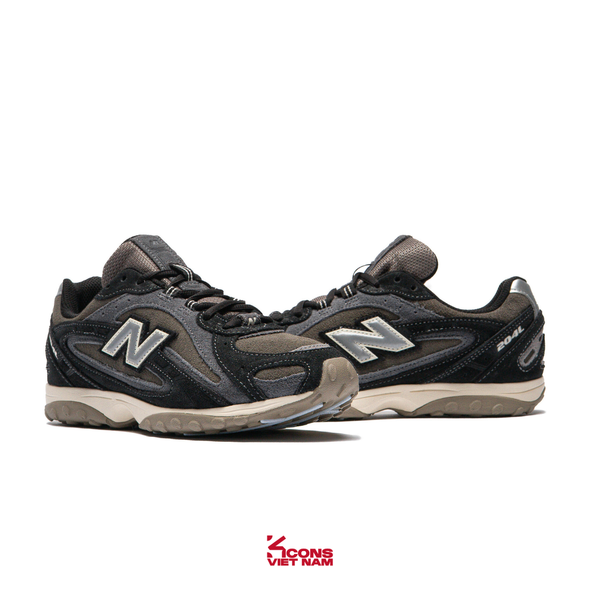 Giày New Balance 204L 'Black Magnet' U204L5WZ Sneaker Unisex Retro Lifestyle