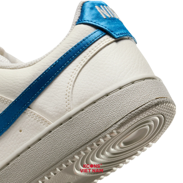 🔥Deal Cuối, Chốt Nhanh! Giày Nike Court Vision Low Leather IM7799-133 Sail/ Industrial Blue