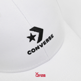 Nón Converse Logo Lock-Up Baseball Hat White 10022131-A02