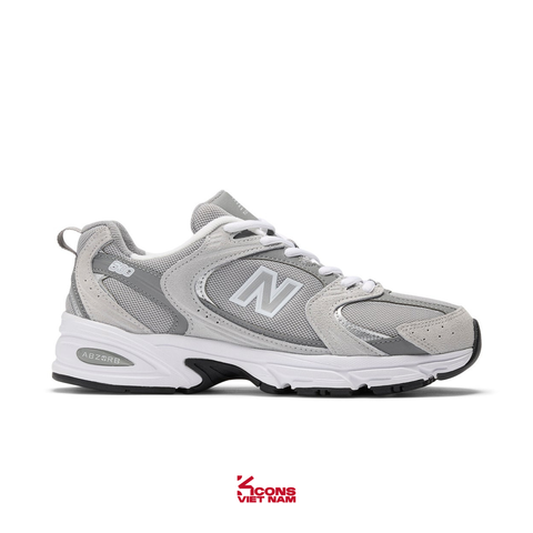 Giày New Balance 530 Grey MR530CK Sneaker Cổ Điển Phối Màu Trung Tính Đệm ABZORB